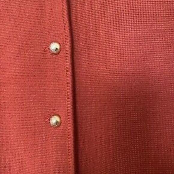 Talbots Military Hiland Merino Blend‎ Sweater Jacket plus size X New Petite - Picture 4 of 11